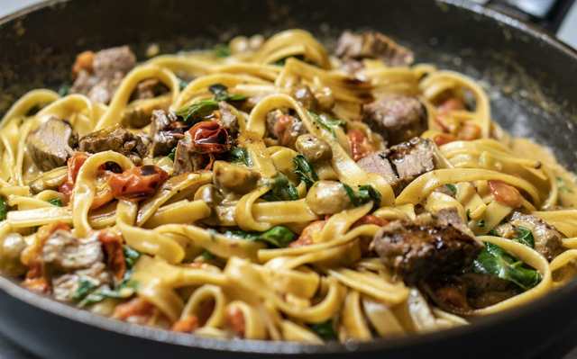 Tagliatelle allo scoglio