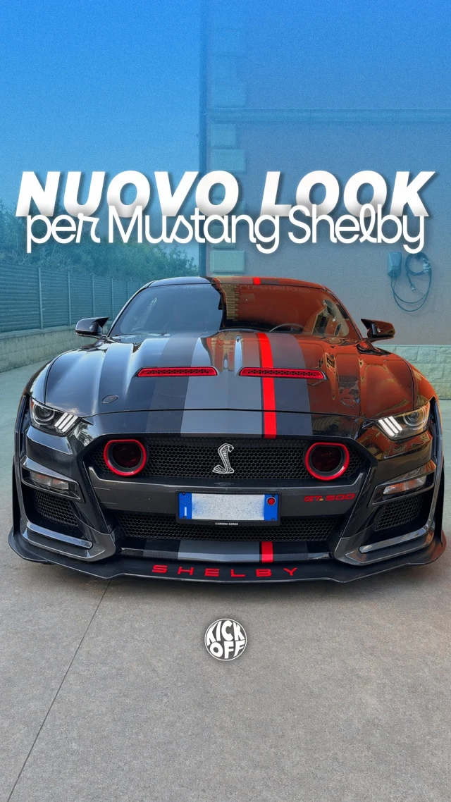 Nuovo look per Mustang Shelby – GOU Pubblicità