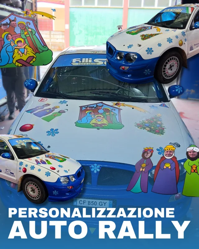 Personalizzazione auto da rally – GOU Pubblicità