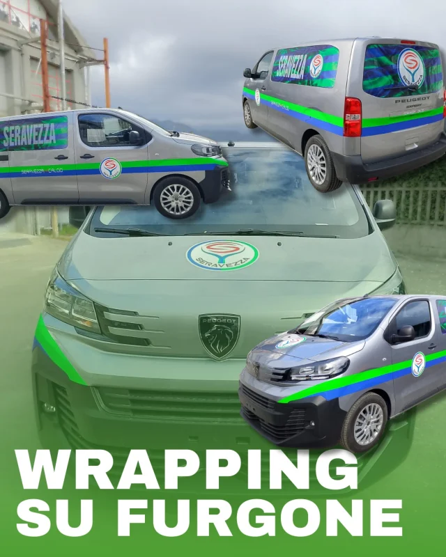 Wrapping su furgoni aziendali – GOU Pubblicità